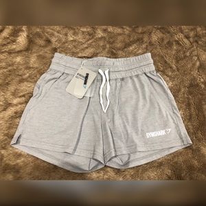 NWT gymshark slouch shorts grey XS